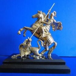 Кабинетная скульптура Георгий Победоносец, средний